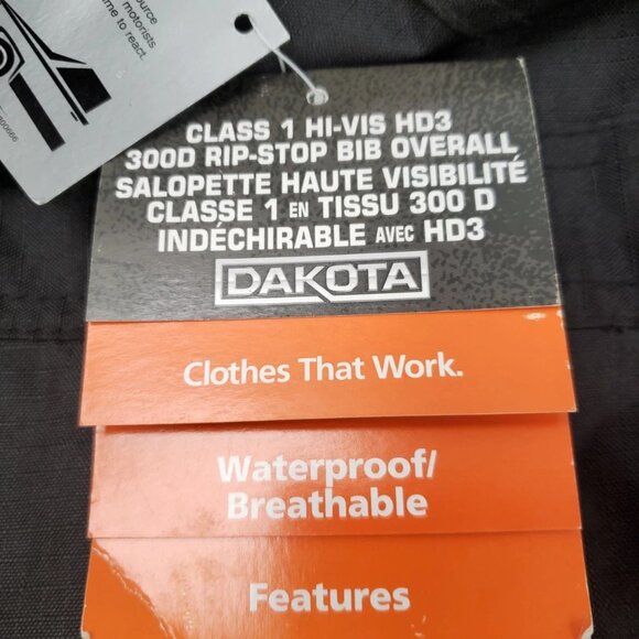 (75569-1) Dakota Bib Overall - Size: 2XL - Picture 11 of 14